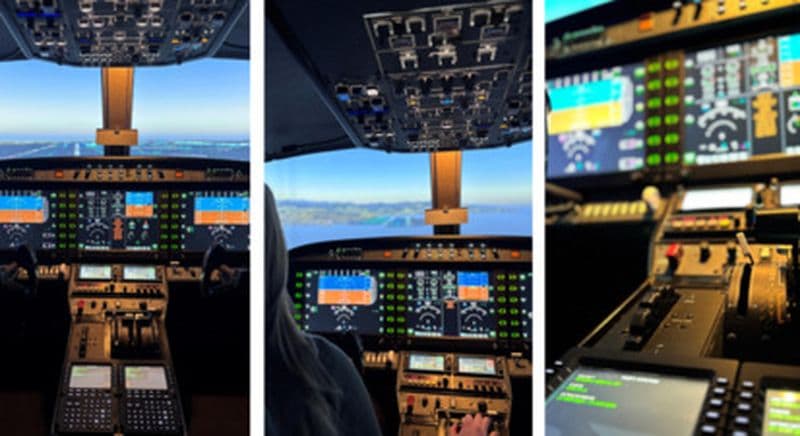 Simulateur de vol en avion près de Lille