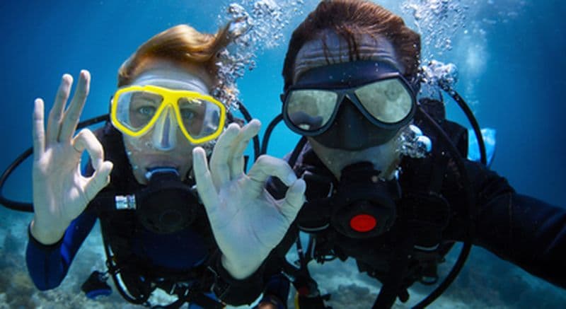 Baptême de plongée à Calvi