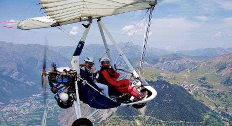 Baptême en ULM Pendulaire - Vol à l'Alpe d'Huez