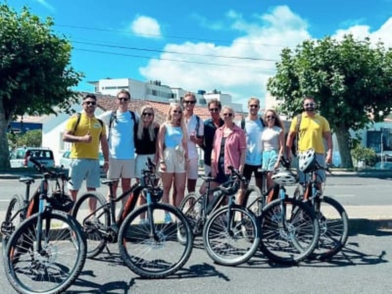 Excursion guidée à vélo électrique près de Praia da Vitória sur l’île de Terceira, Açores