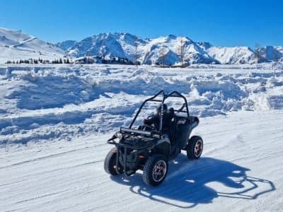 Initiation à la conduite sur glace en buggy à l’Alpe d’Huez