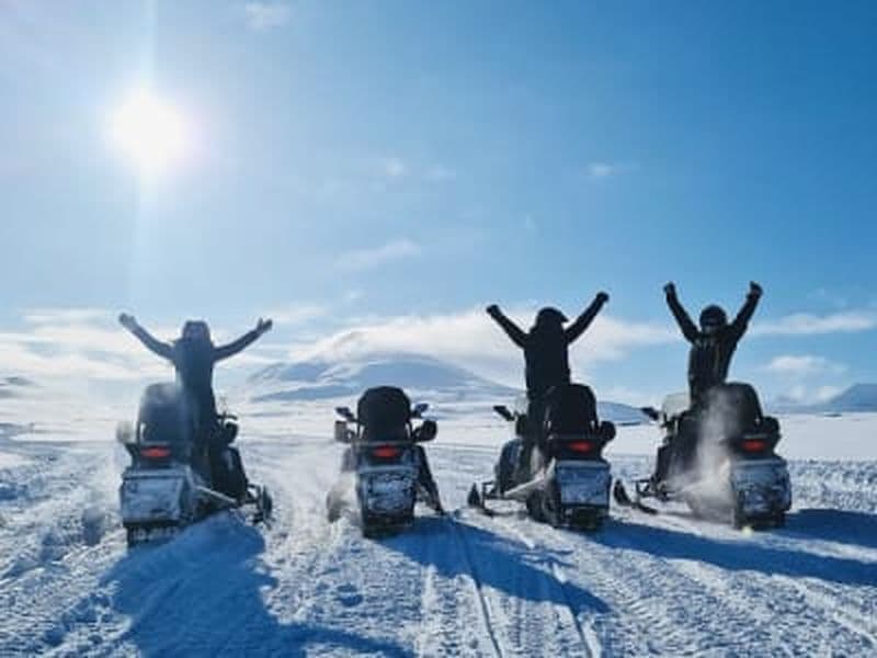Excursion en motoneige au départ d'Akureyri, Islande