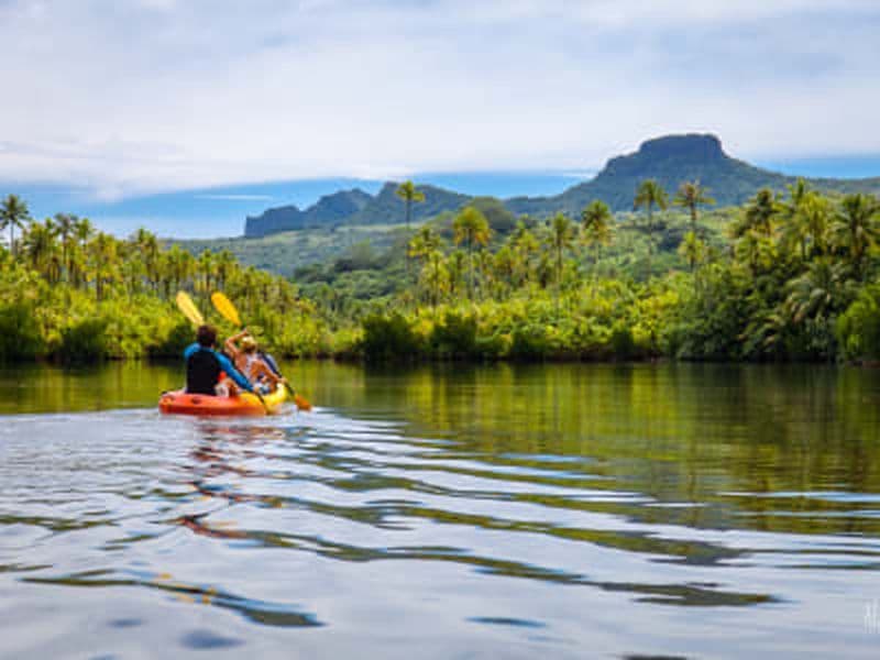 Billet Remontée de la rivière Faaroa en kayak sur l'île de Raiatea