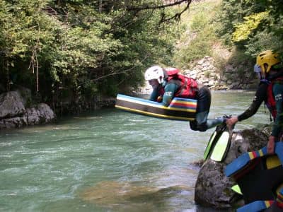 Hydrospeed à Saint-Lary-Soulan sur la Neste d’Aure