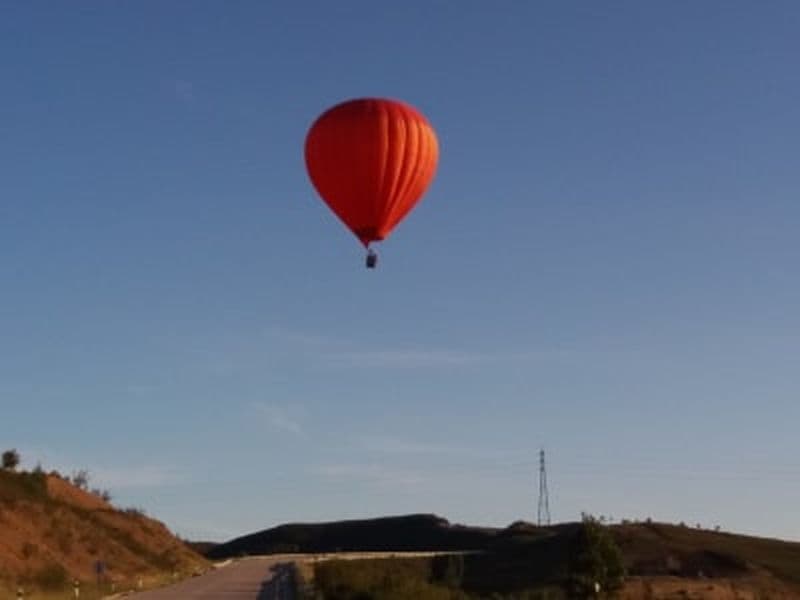Vol en montgolfière au lever du soleil au-dessus de Lagos, Algarve