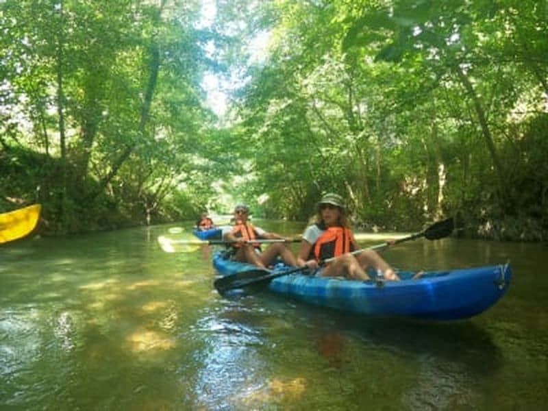 Excursion guidée de l'après-midi en kayak sur l'Achéron d'Ammoudia à Preveza
