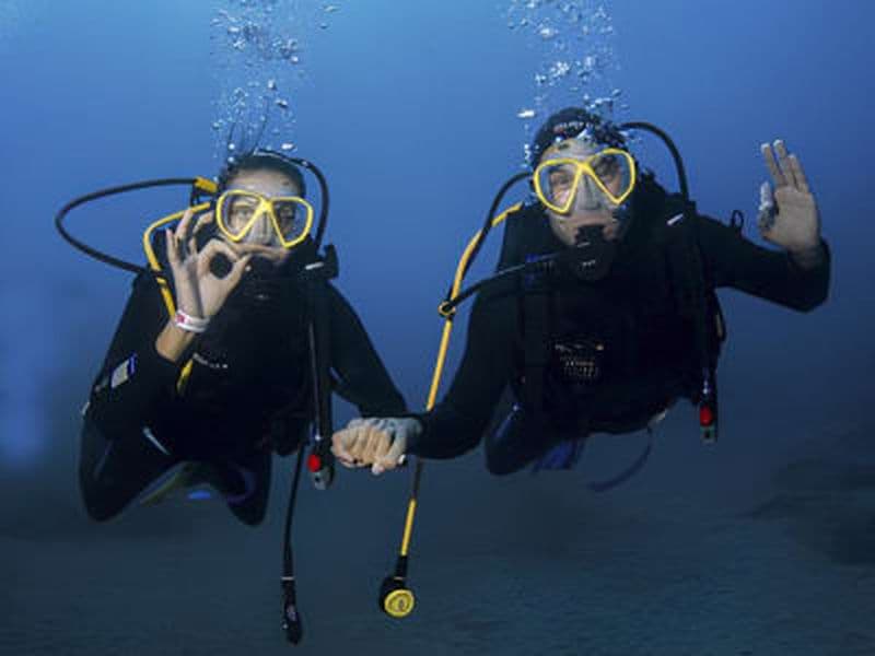 Baptême de plongée sur l'île de Faial, Açores