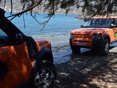 Safari guidé en jeep vers Spinalonga et la spéléologie de Milatos depuis Elounda en Crète