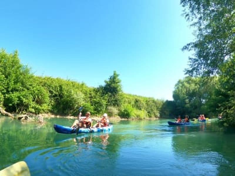 Excursion en kayak pour débutants sur l'Achéron d'Ammoudia à Preveza
