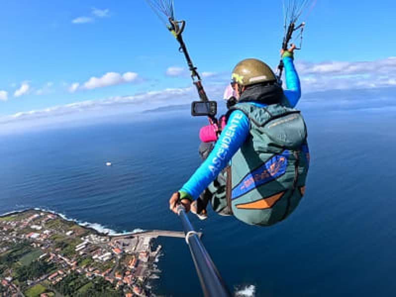 Vol en parapente en tandem au-dessus de São Miguel, île des Açores