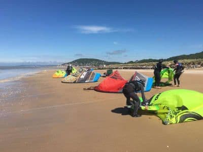 Cours de kitesurf à Cabourg