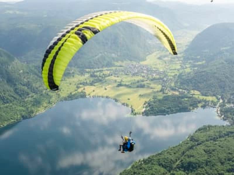 Baptême de parapente près du Triglav depuis Vogel (1 674 m)