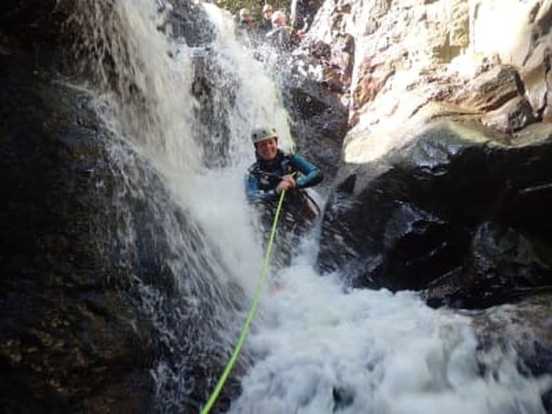 Canyoning à La Riera d'Osor, Gérone