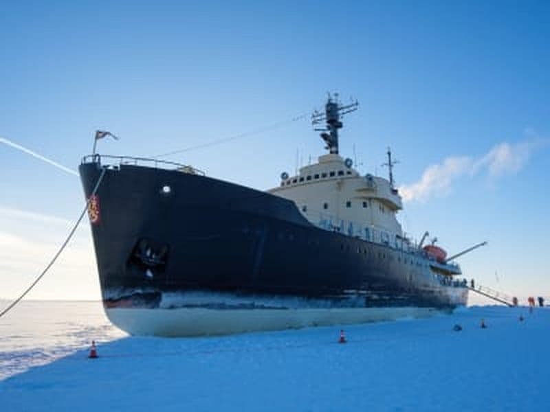 Croisière du brise-glace Sampo et ice floating à Kemi