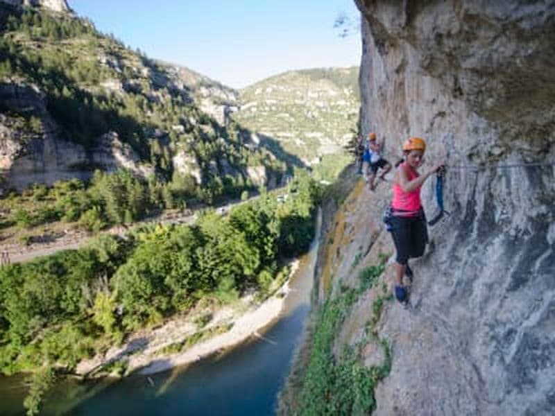 Via Ferrata du Rochefort à Florac depuis Saint Enimie