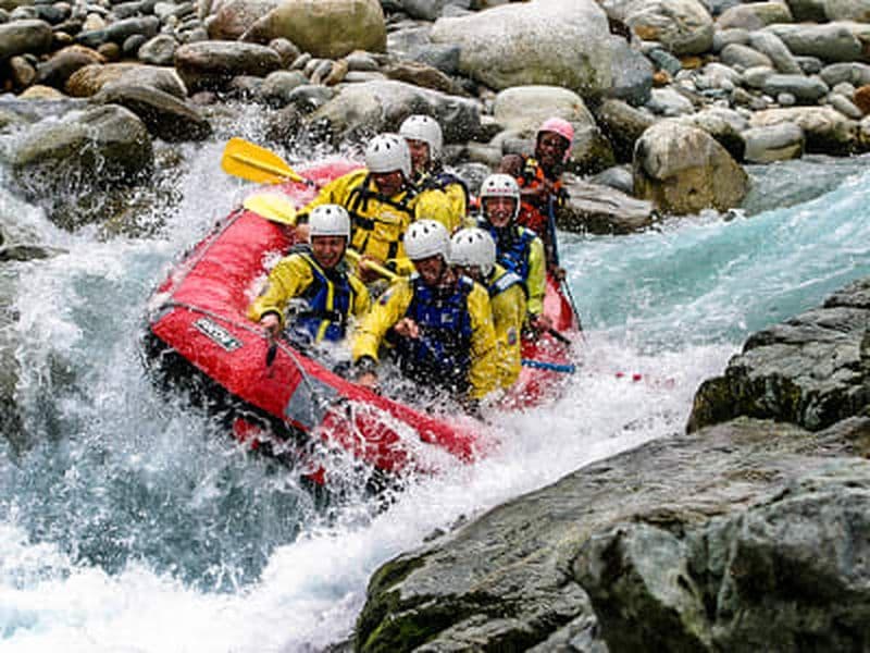 Billet Descente en rafting de la rivière Sesia près d'Alagna Valsesia