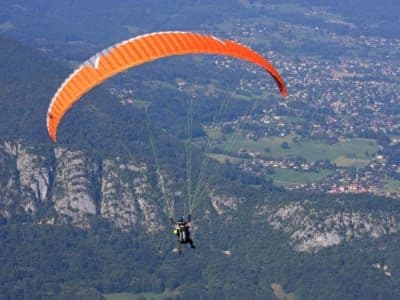 Vol en tandem en parapente depuis Cenes de la Vega dans la Sierra Nevada