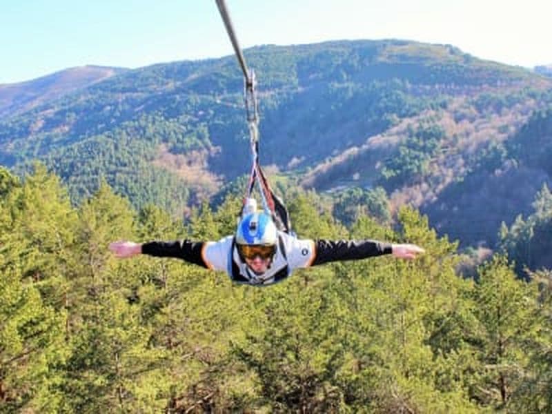 Parc aventure à Ribeira de Pena avec accrobranche et tyrolienne près de Vila Real