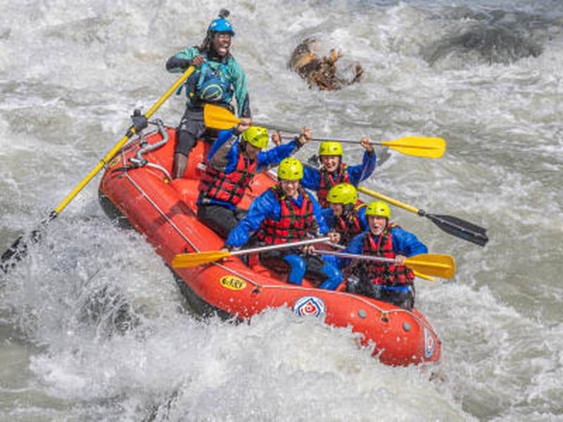 Rafting sur la rivière Dora Baltea, Aoste
