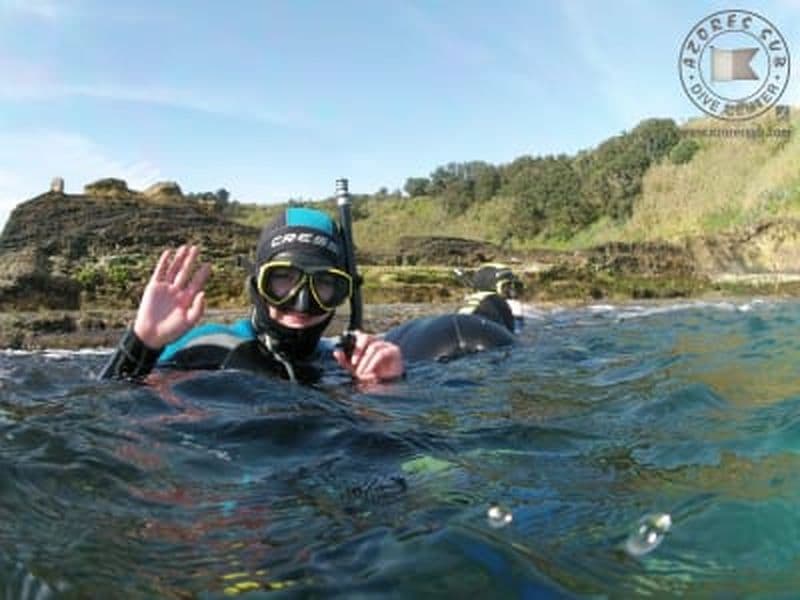 Excursion de snorkeling autour de l'îlot Vila Franca do Campo à São Miguel, Açores