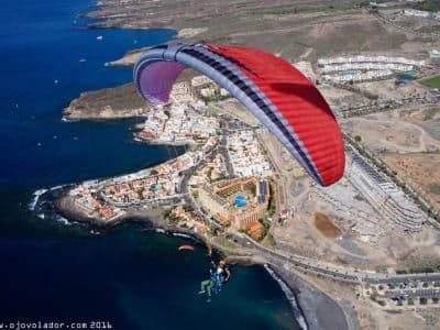 Vol en parapente en tandem au-dessus d'Adeje, à Tenerife