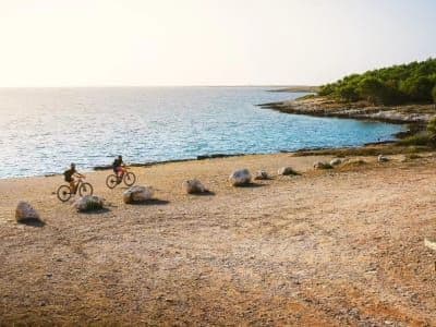 Excursion en vélo au coucher du soleil au Cap Kamenjak