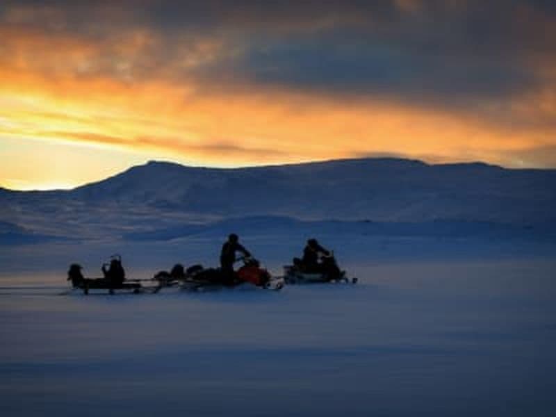 Excursion en motoneige dans le fjord d'Ilulissat au départ d'Ilulissat