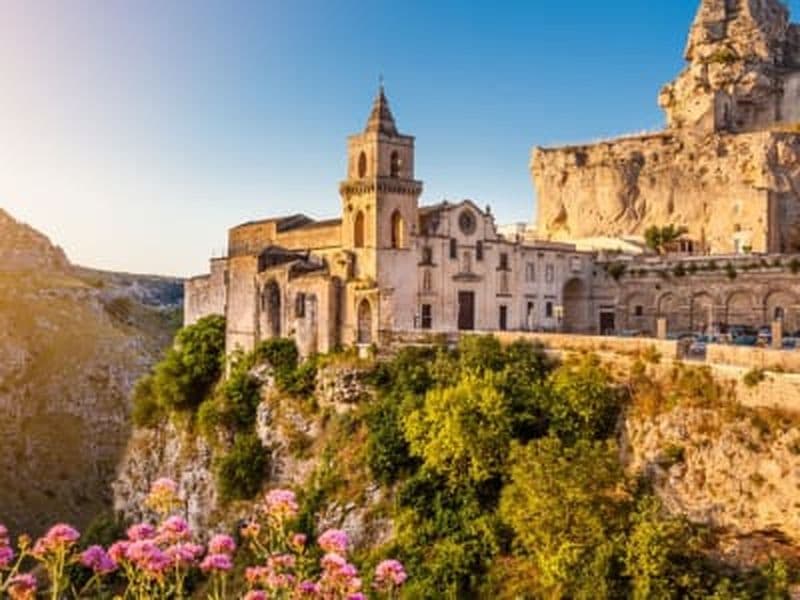 Vol en montgolfière et petit-déjeuner à Matera