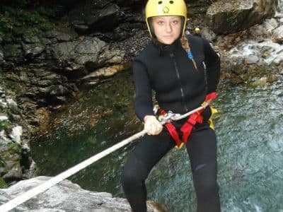Essayez le canyoning près d'Alagna Valsesia, Vallée d'Aoste