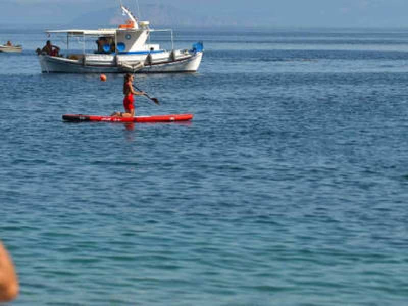 Location de Stand-Up Paddle de Tyros à Arcadia, Péloponnèse