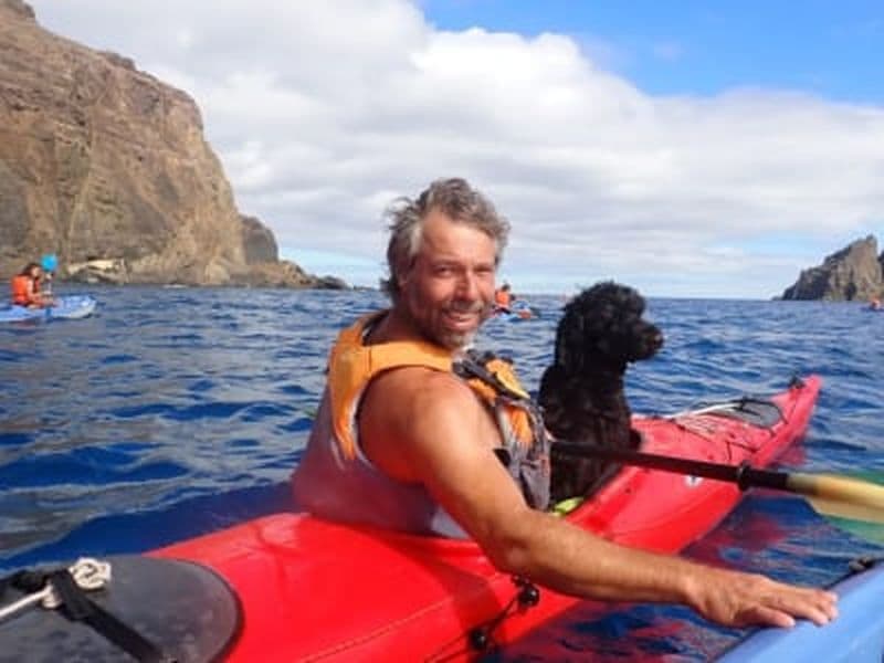 Excursion en kayak de mer depuis la plage de Calheta à Porto Santo, Madère