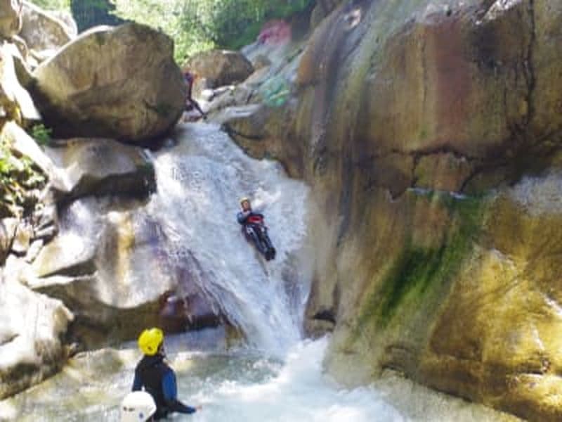 Canyon de Soussouéou dans la Vallée d'Ossau, Laruns