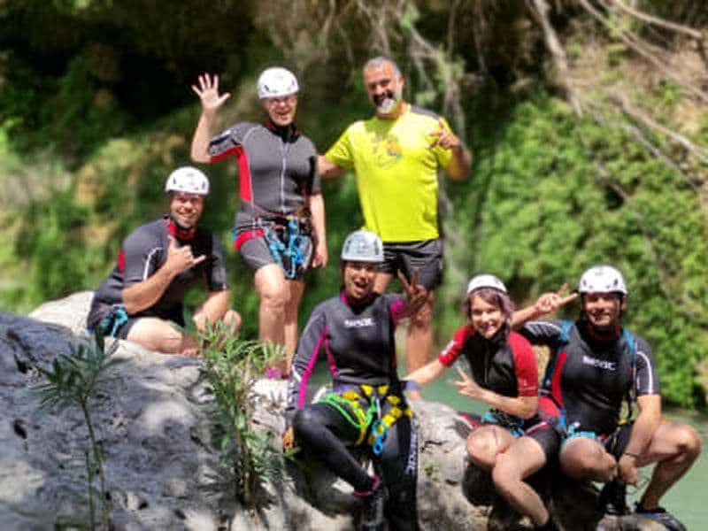 Excursion en canyoning dans les gorges de Kourtaliotiko près de Réthymnon