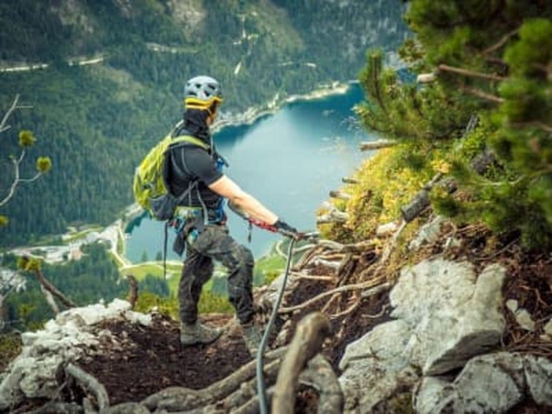 Via ferrata de Grünstein à Schönau am Königssee, près de Salzbourg