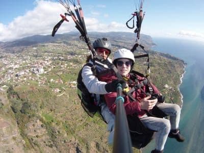 Vol en parapente en tandem à Bagnara Calabra, près de Scilla