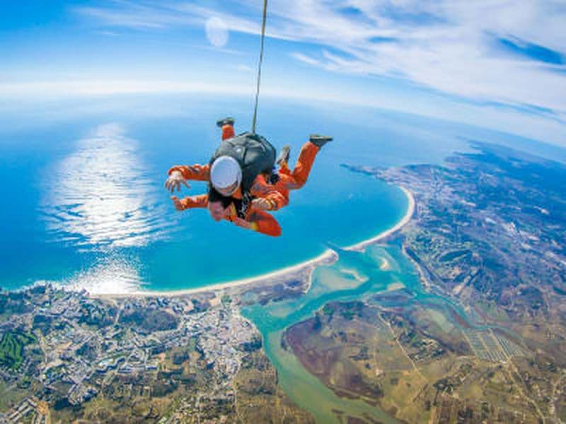 Saut en parachute tandem à Portimao, Algarve