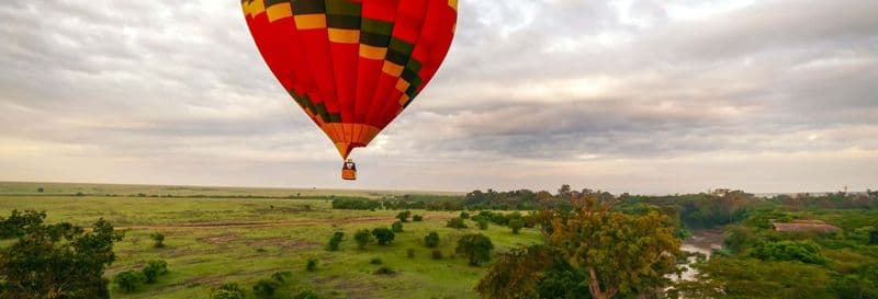 Vol en montgolfière au-dessus de Campo Largo