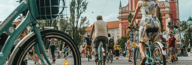 Balade à vélo dans Ljubljana