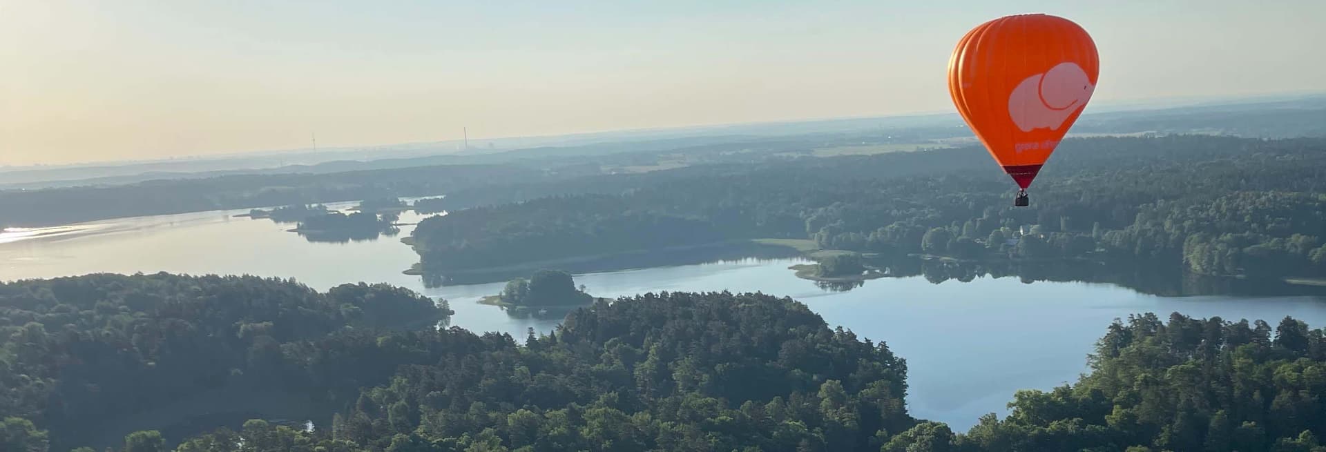 Balade en montgolfière au-dessus de Vilnius
