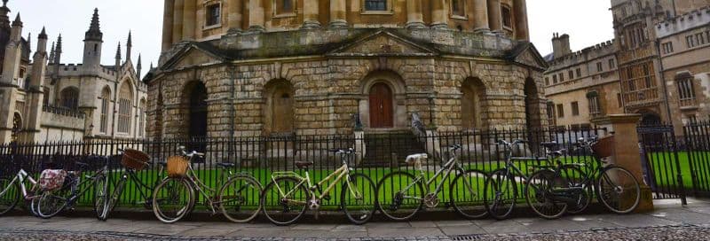 Balade à vélo dans Oxford
