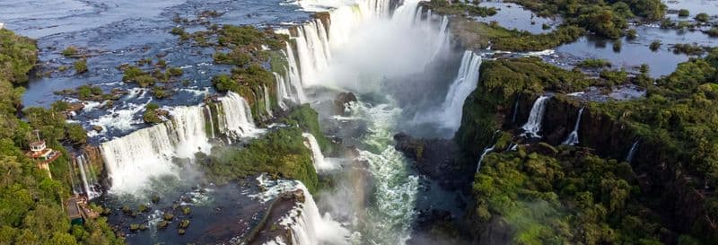 Vol en hélicoptère aux Chutes d'Iguazú