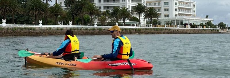 Balade en kayak autour de l'île de La Toja