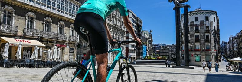Balade à vélo électrique dans Vigo