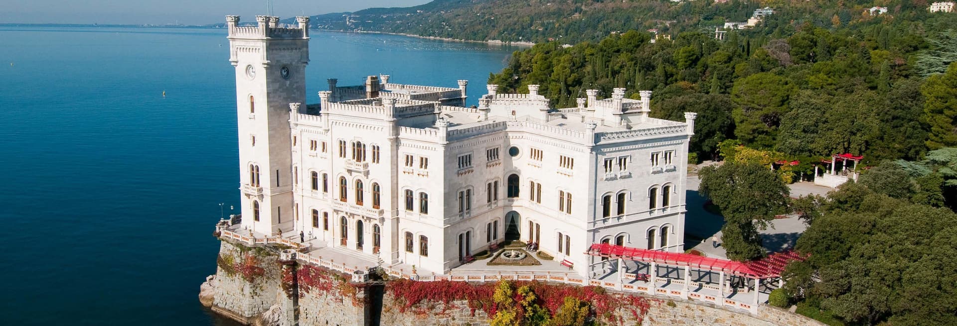 Visite panoramique dans Trieste + Château de Miramare