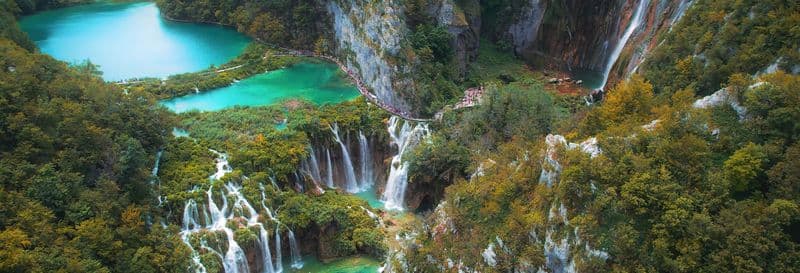Excursion dans le parc national des lacs de Plitvice