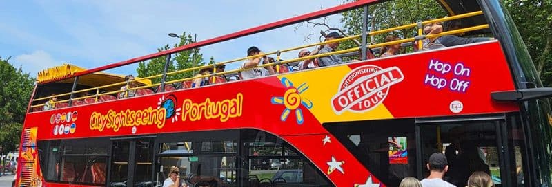 Bus touristique City Sightseeing de Porto