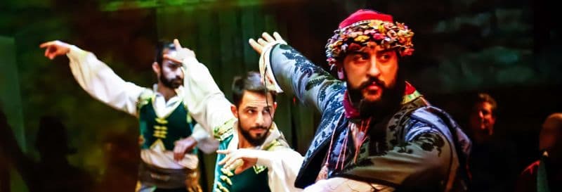 Spectacle de musique et de danse traditionnelle