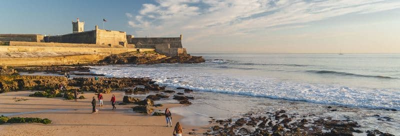 Balade en kayak le long de la côte de Lisbonne