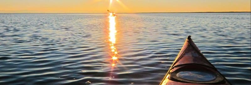 Balade en kayak à l’île de Sancti Petri au coucher du soleil