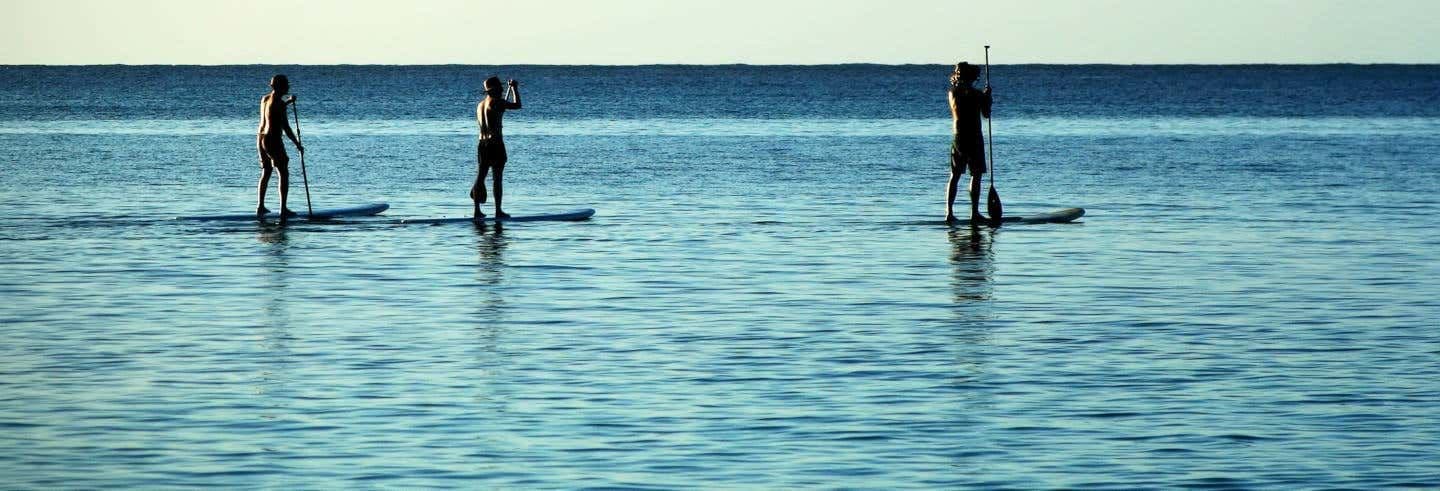 Balade en paddle à La Lanzada